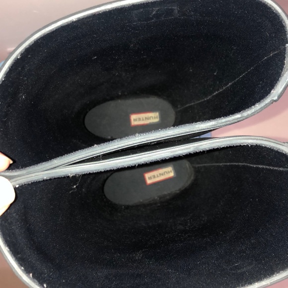 Navy Blue Hunter Boots - Picture 6 of 6